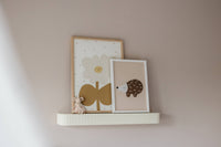 Little Otja white wooden picture frame A4 with cream mat