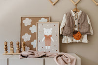 Little Otja oak picture frame A4 with cream mat