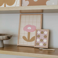 Little Otja oak picture frame A6 with stand
