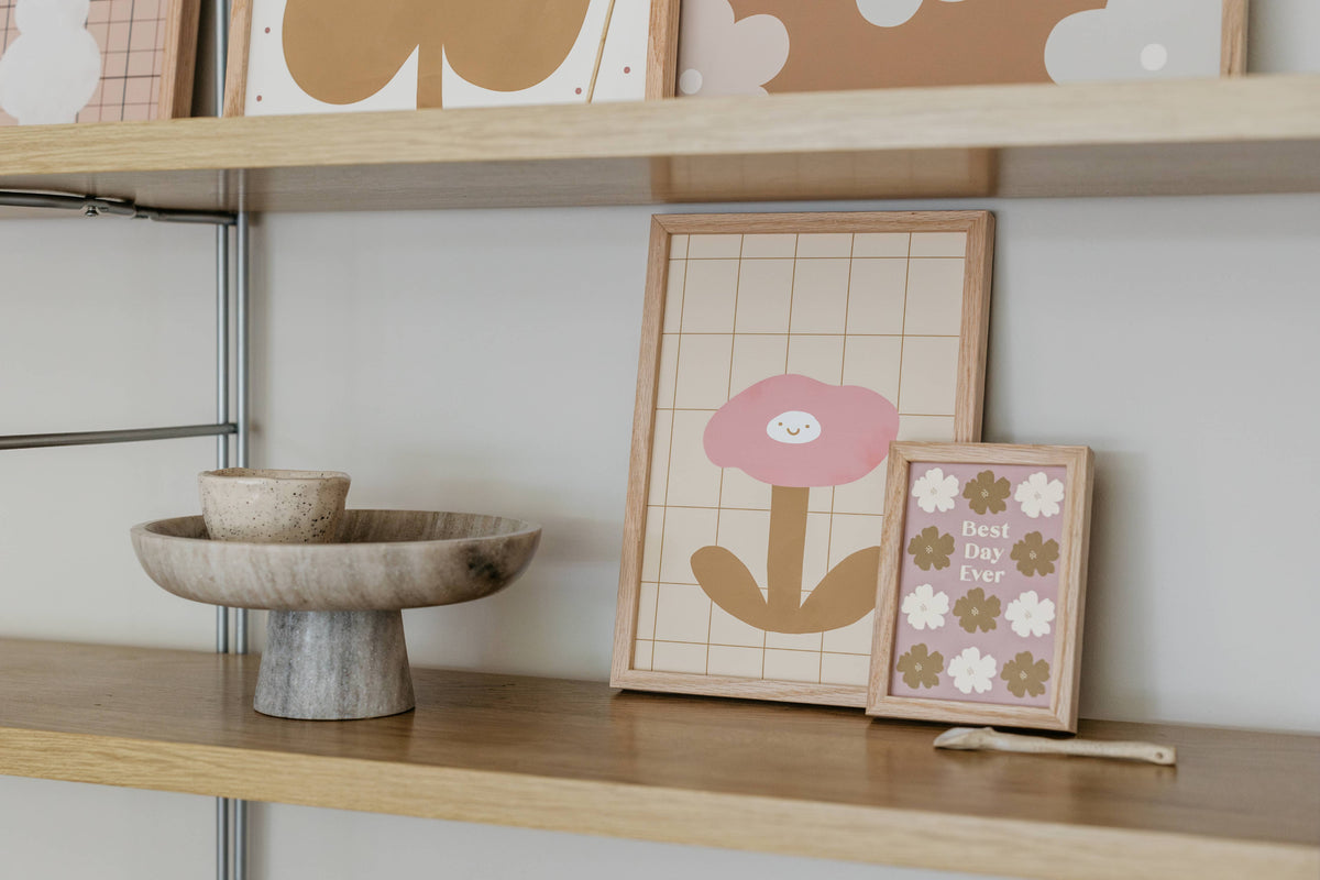 Little Otja oak picture frame A4 with cream mat