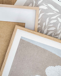 Little Otja oak picture frame A4 with cream mat
