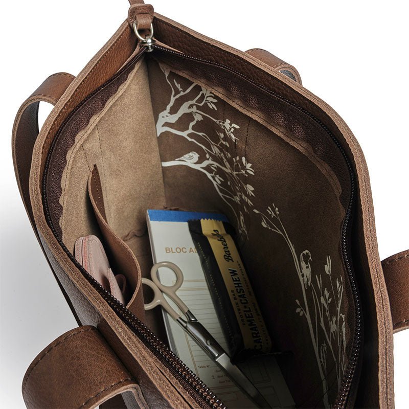 Laudeen | Keecie | Bag | Family Tree | Dark Brown used look