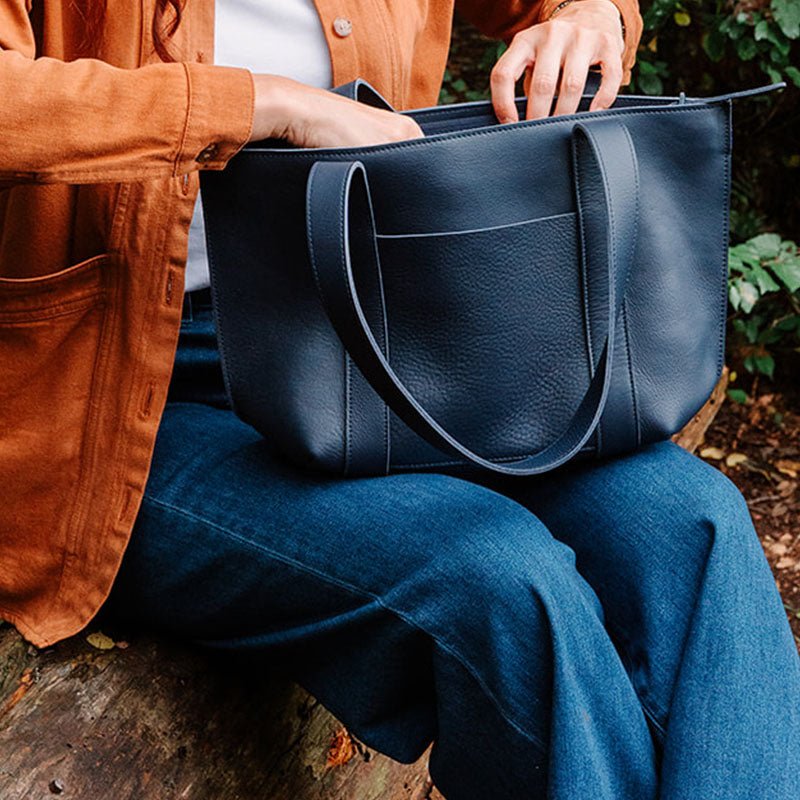 Laudeen | Keecie | Bag | Family Tree | Ink Blue