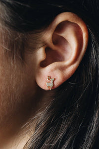 Laudeen | O'Milo | Bambi | Sparkling Reindeer Earrings