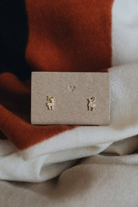 Laudeen | O'Milo | Bambi | Sparkling Reindeer Earrings