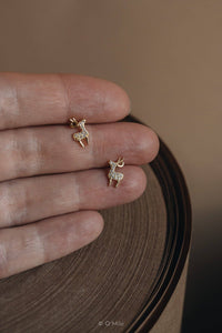 Laudeen | O'Milo | Bambi | Sparkling Reindeer Earrings