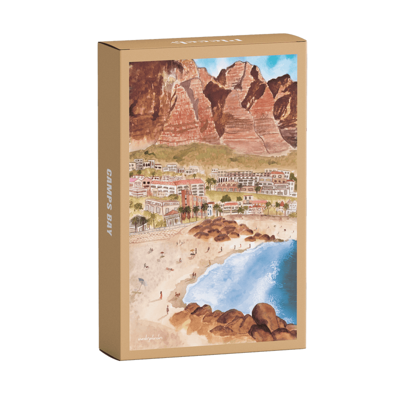 Laudeen | Piecely Puzzles | Camps Bay | Mini puzzle | 99 pcs