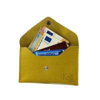 Laudeen | Kaili Mood | Cardholder | Leather Pouch | Yellow