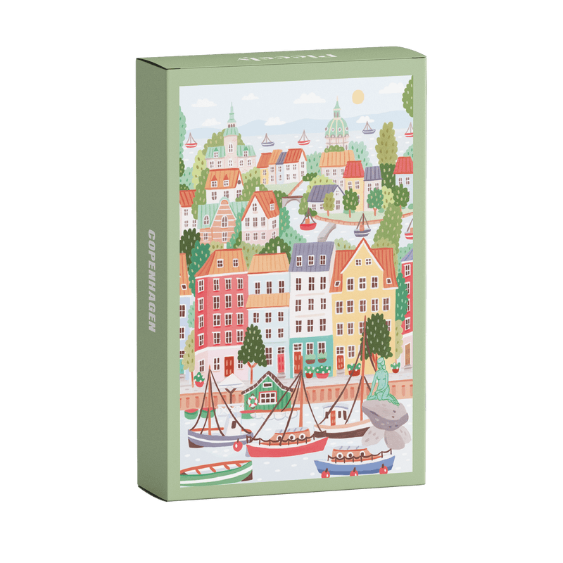 Laudeen | Piecely Puzzles | Copenhagen | Mini puzzle | 99 pcs
