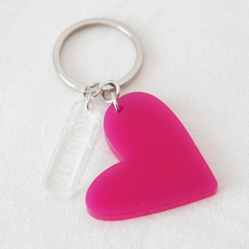 Laudeen | Studio Nok Nok | Keychain | 02.FUCHSIA