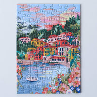 Laudeen | Piecely Puzzles | Lake Como | Mini puzzle | 99 pcs