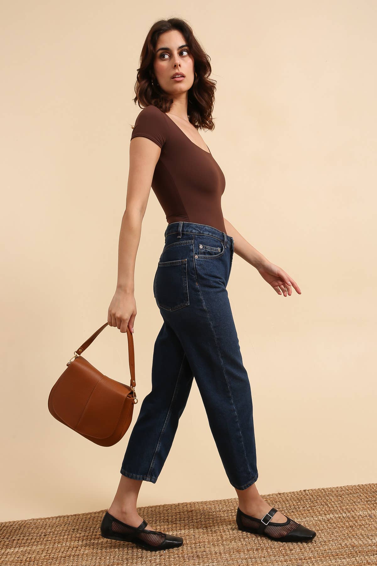 Laudeen | Cherry Paris | LAYANA | Handbag | Cognac