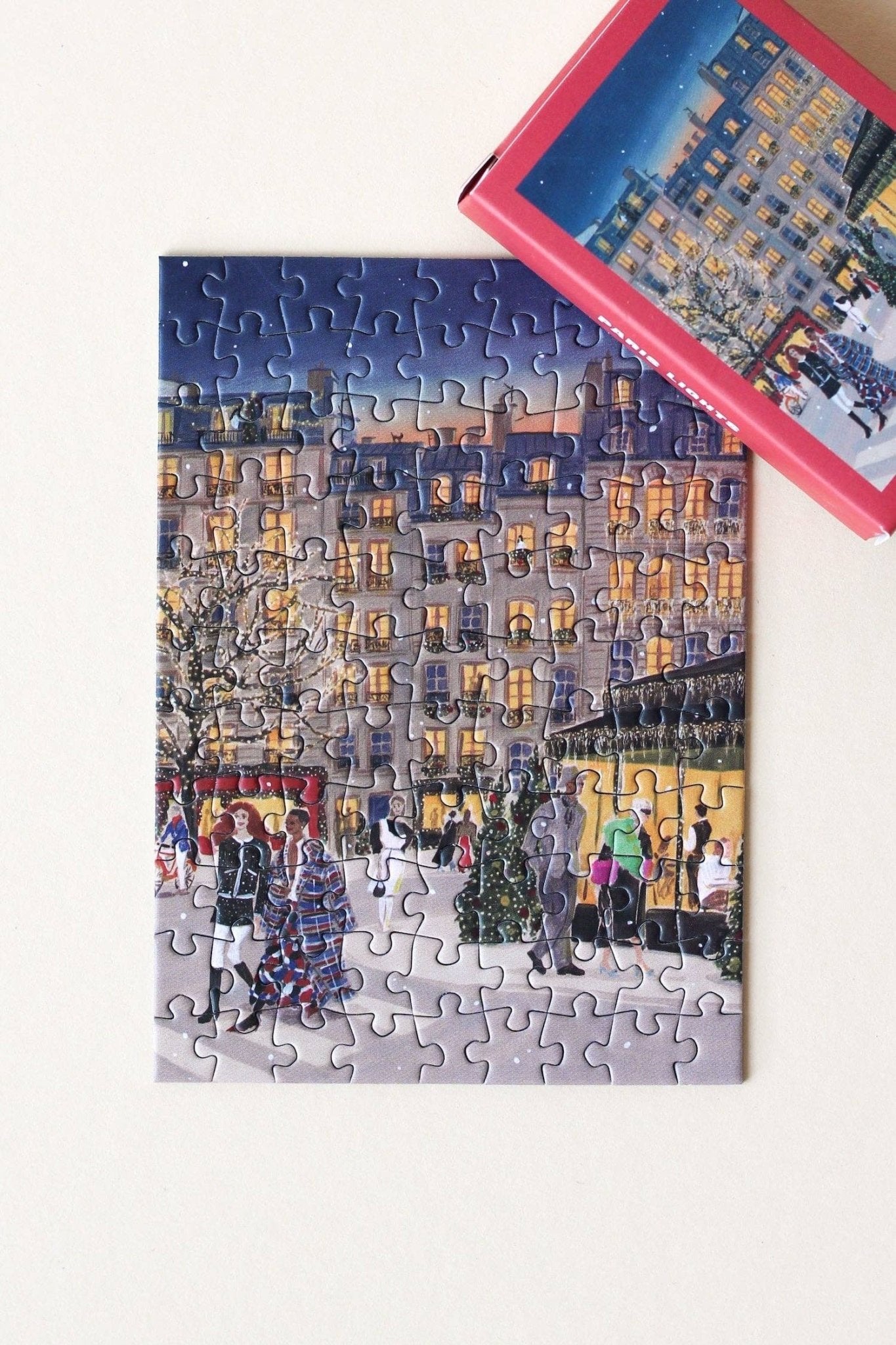 Laudeen | Piecely Puzzles | Paris Lights | Mini puzzle | 99 pcs