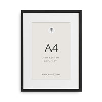 Laudeen | Little Otja | Picture Frame Black, A4