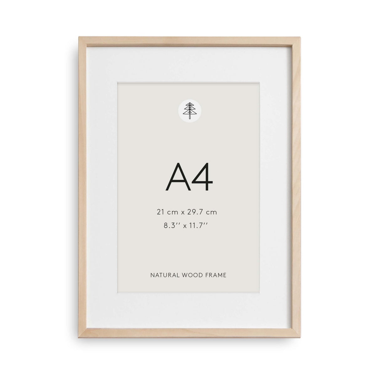 Laudeen | Little Otja | Picture Frame Natural, A4
