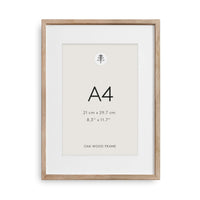 Laudeen | Little Otja | Picture Frame Oak, A4