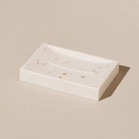 Laudeen | Azur Natural Bodycare | SOAP DISH | Shell terrazzo