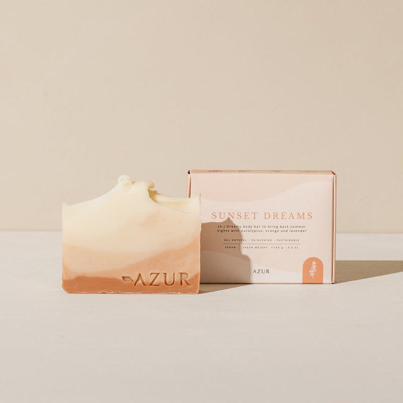 Laudeen | Azur Natural Bodycare | SUNSET DREAMS | Body bar | Natural soap