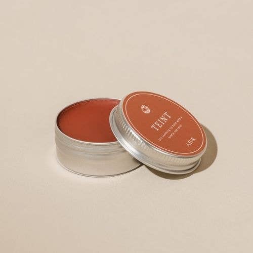 Laudeen | Azur Natural Bodycare | TEINT | 100% Natural lipbalm | Red | Lips & Cheeks