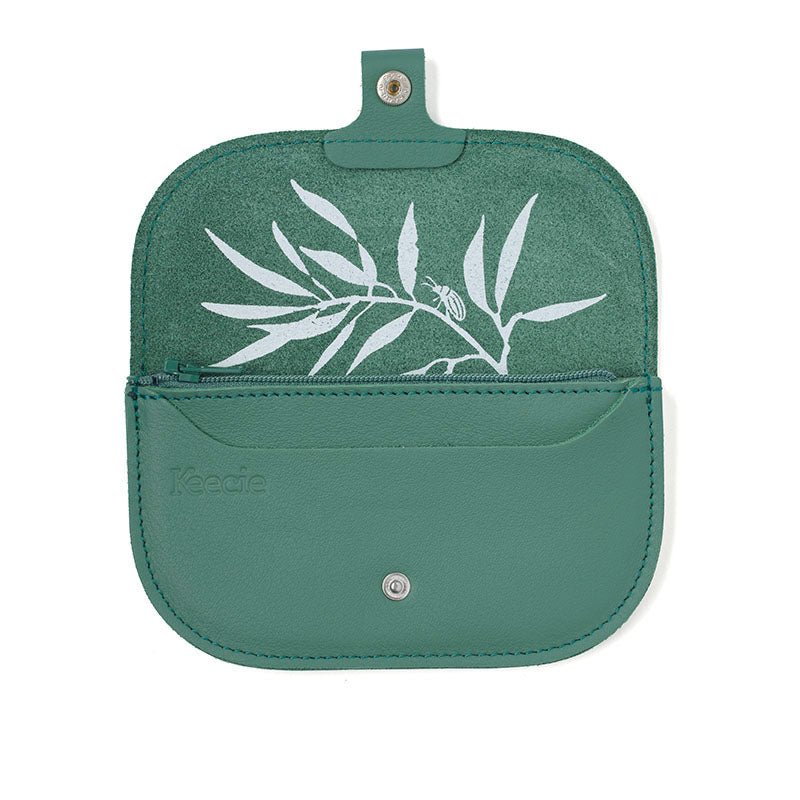 Laudeen | Keecie | Wallet | Bless You | Forest Green