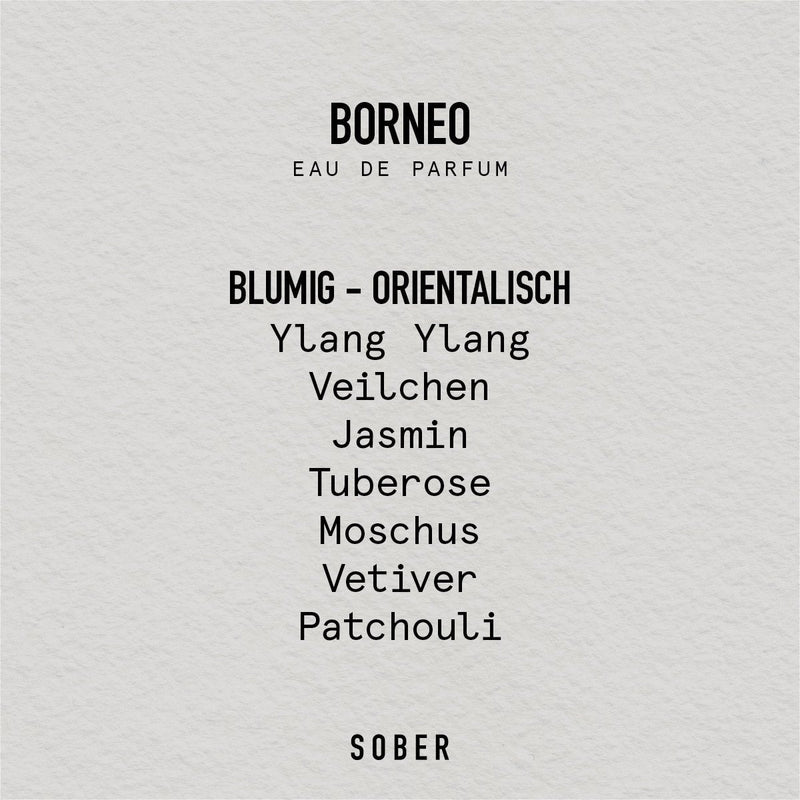 Laudeen | SOBER | BORNEO - Eau de Parfum 50 ml