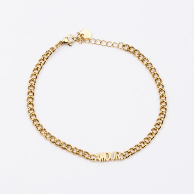 Laudeen | WAUW | Bracelet stainless steel Gold