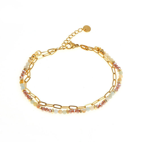 Laudeen - Bracelet stainless steel Gold - WAUW