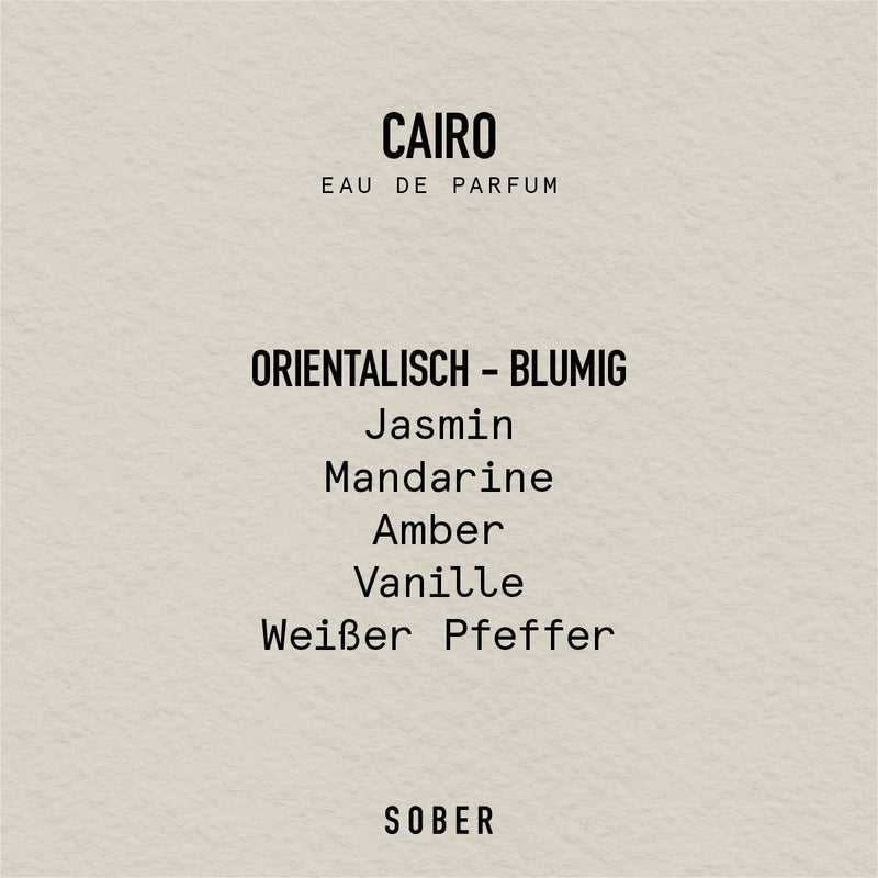 Laudeen | SOBER | CAIRO - Eau de Parfum 50 ml