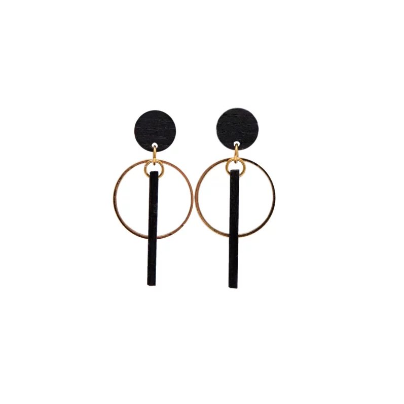 Laudeen | Studio Nok Nok | Earrings | BLACK.10