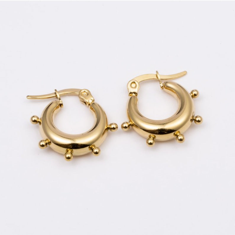 Laudeen | WAUW | Earrings stainless steel Gold