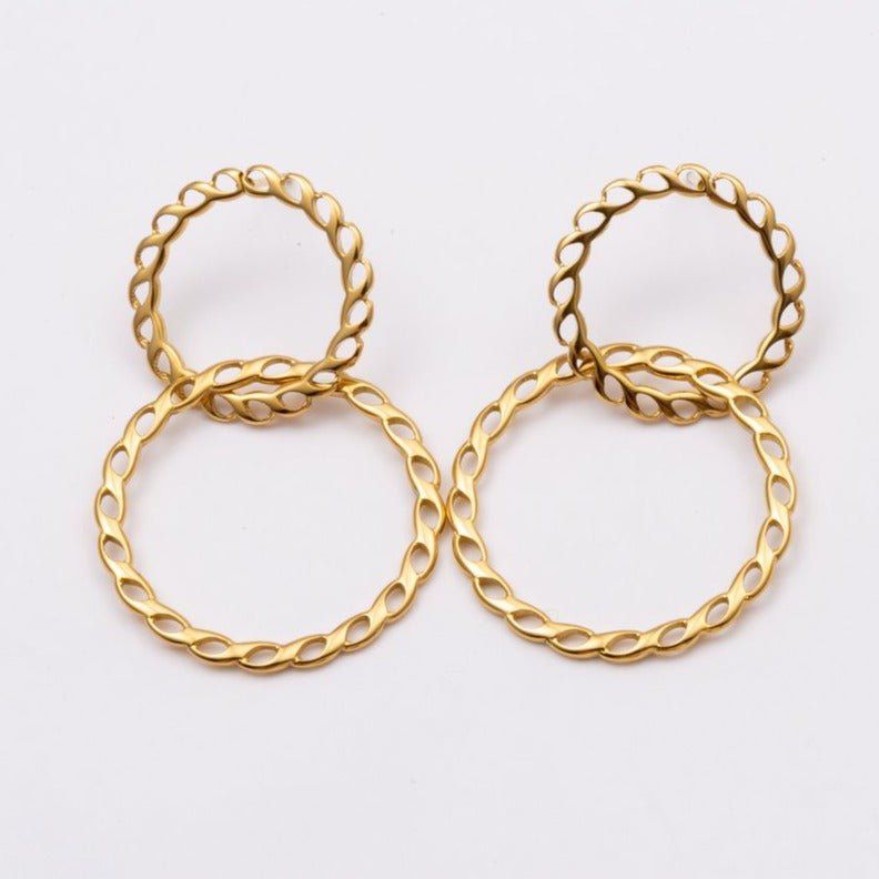 Laudeen | WAUW | Earrings stainless steel Gold