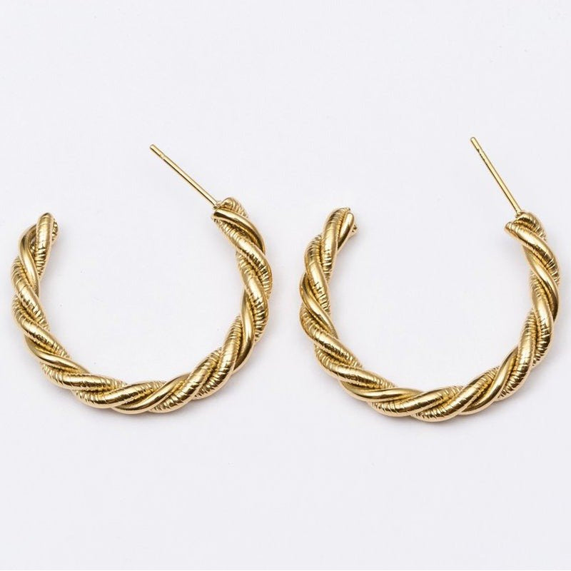 Laudeen | WAUW | Earrings stainless steel Gold