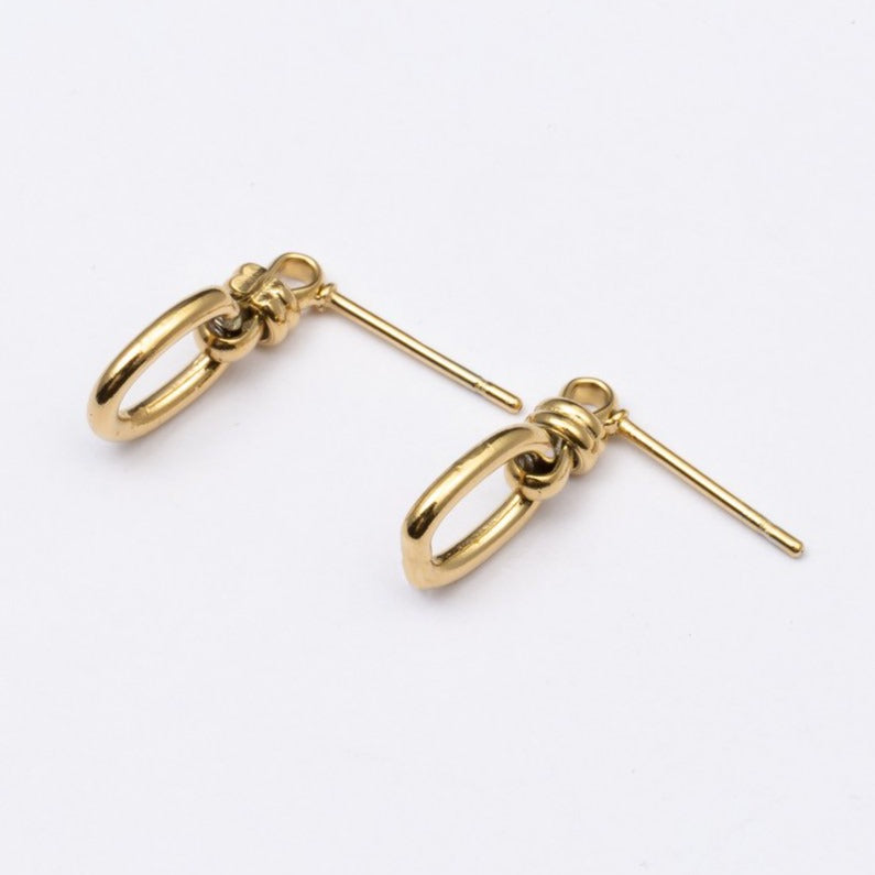 Laudeen | WAUW | Earrings stainless steel Gold