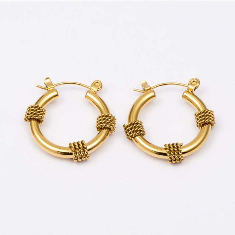 Laudeen | WAUW | Earrings stainless steel Gold