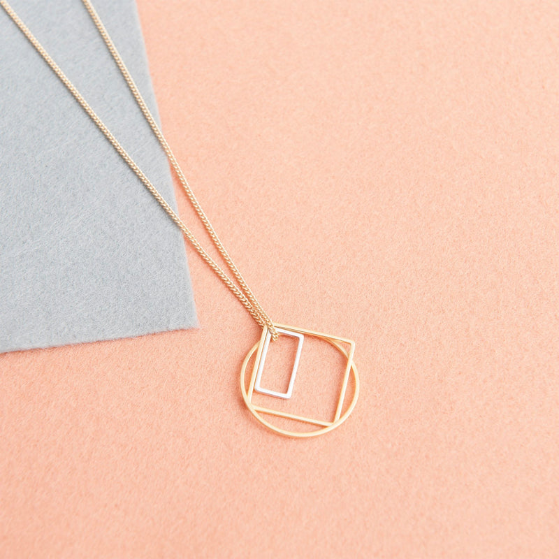 Laudeen | LOBOGATO | Necklace long geometric